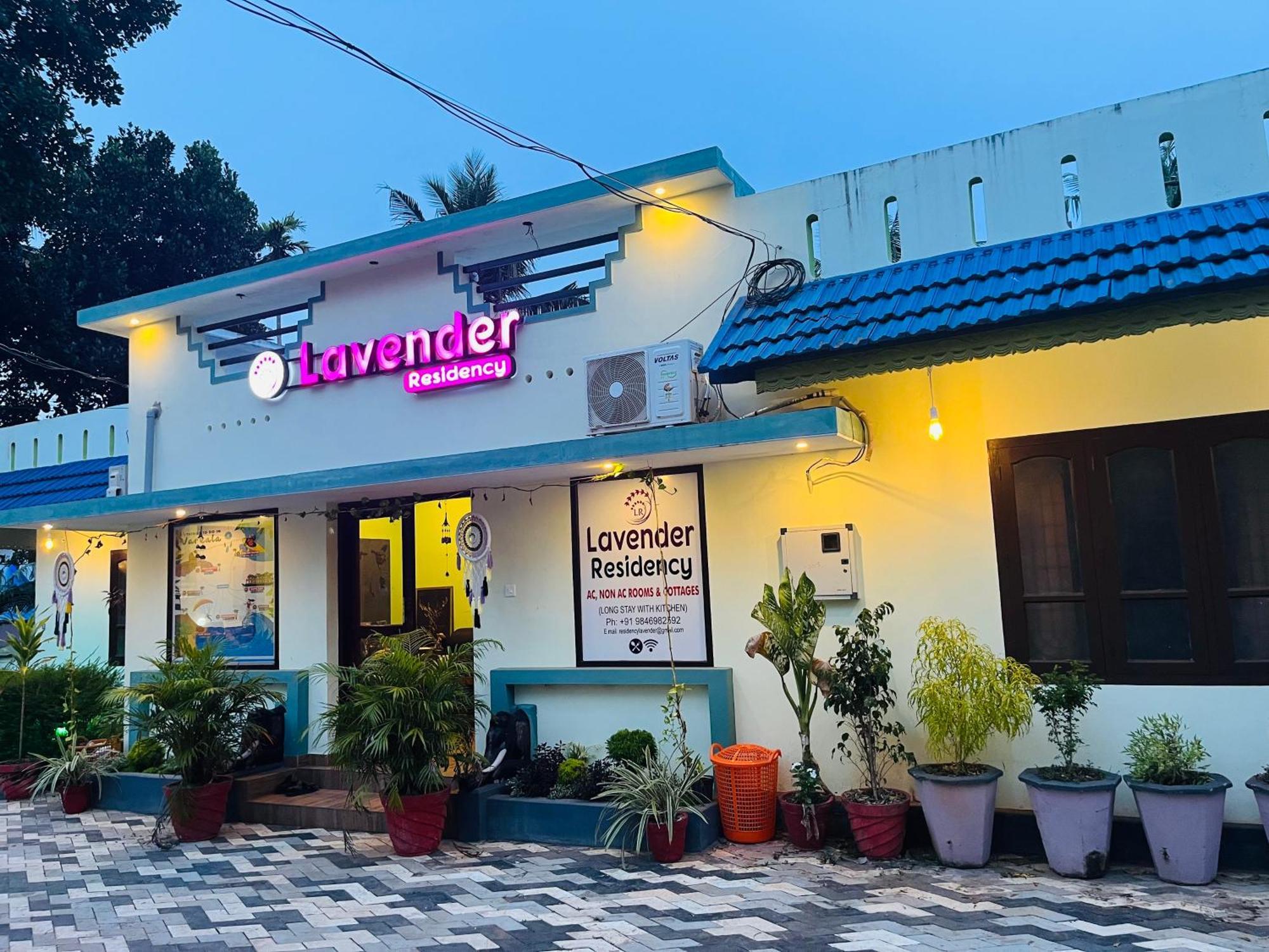 Lavender Residency Bed & Breakfast Varkala Ngoại thất bức ảnh