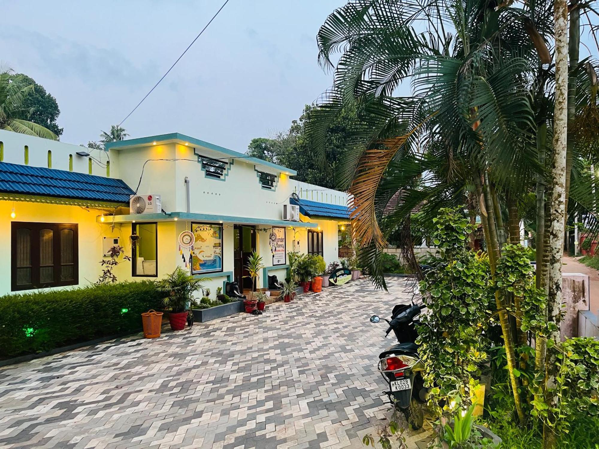 Lavender Residency Bed & Breakfast Varkala Ngoại thất bức ảnh